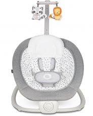 Шезлонг – електрокачель Lionelo Pascal Grey Dove